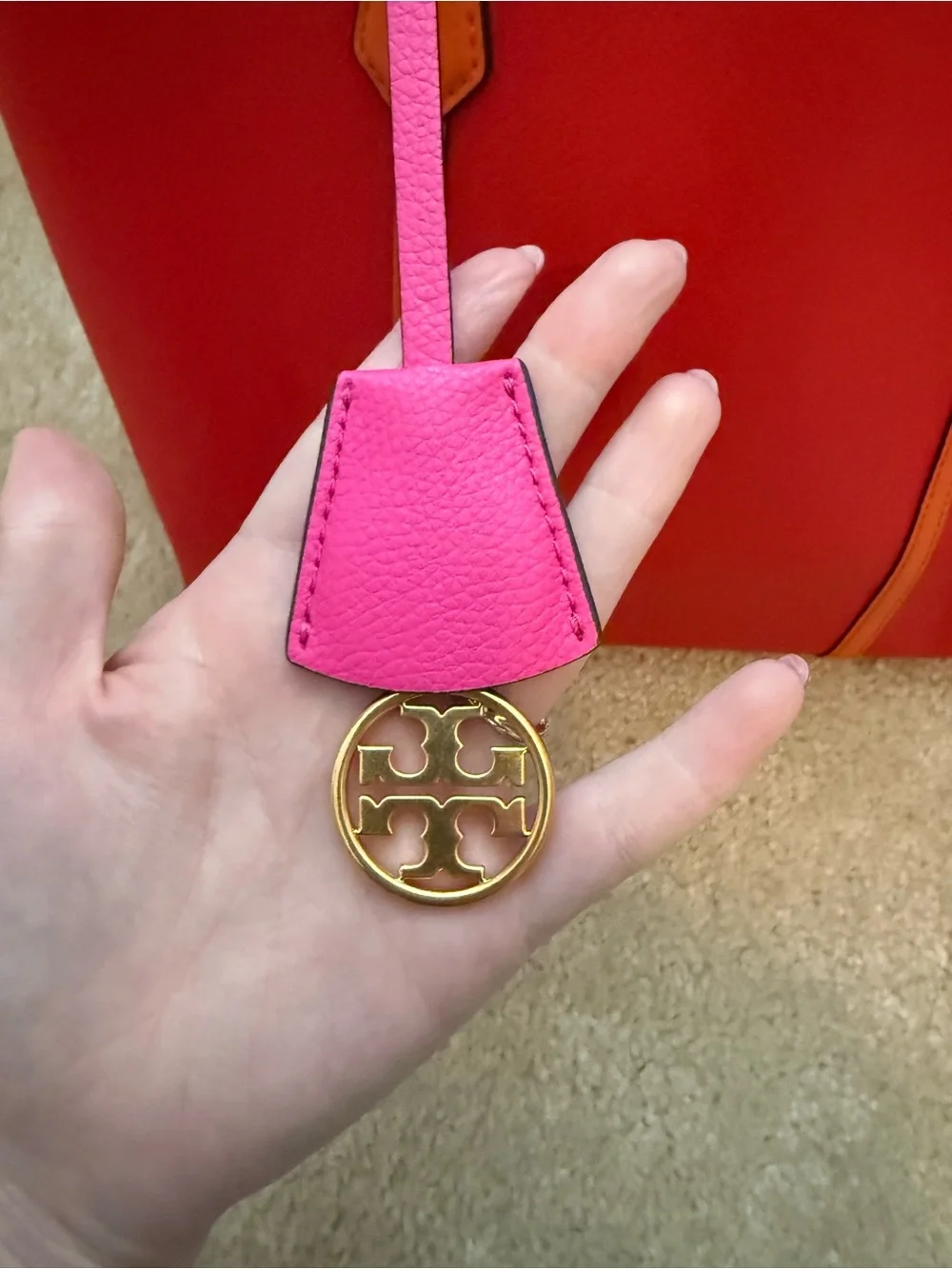 Tory Burch Perry Color-Block Triple-Compartment Tote